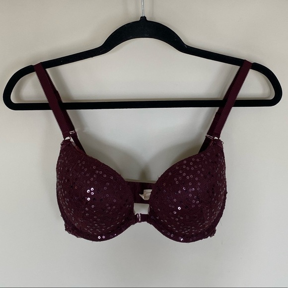 AERIE Scarlet Sequin Push Up Bra - Picture 2 of 12